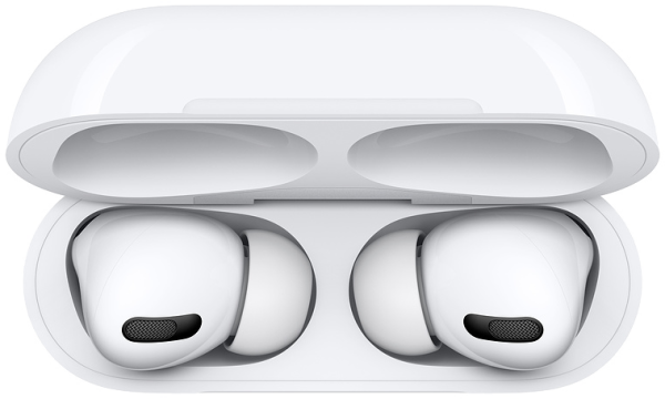 Купить Bluetooth-гарнитура Apple AirPods Pro в футляре с возможностью  беспроводной зарядки MagSafe, белые по выгодной цене в Владивостоке в  интернет-магазине МегаФона